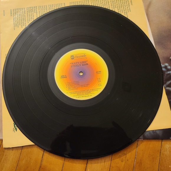 Steely Dan Katy Lied vintage record album. Black LP VGUC - Picture 11 of 16